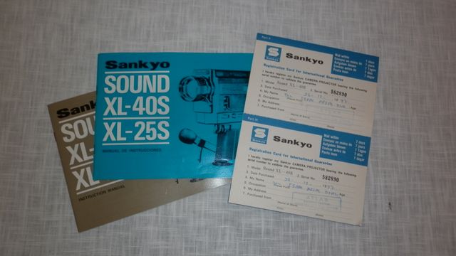 Camara Sankyo SOUND XL-40S XL-.