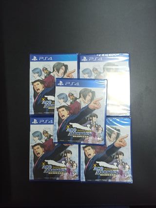 Nuevo! Phoenix Wright Trilogy Ps4