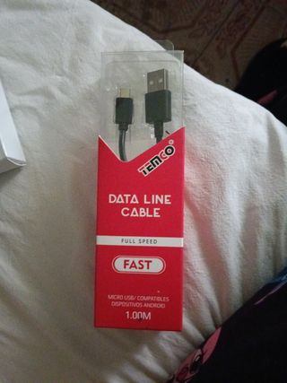 Cable de Datos TEMCO Micro USB 1M