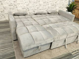 SOFA CAMA CHAISE LONGUE MEDIDA 210 X 146 CON ARCON