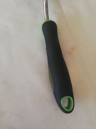 Rastrillo de jardinería de acero inoxidable