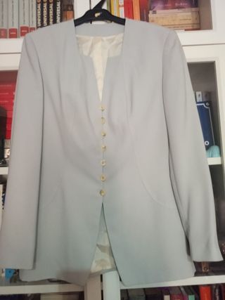 Chaqueta T.38 Diseño España Gris Perla