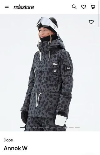 Chaqueta Dope snow Nieve Camuflaje Gris 