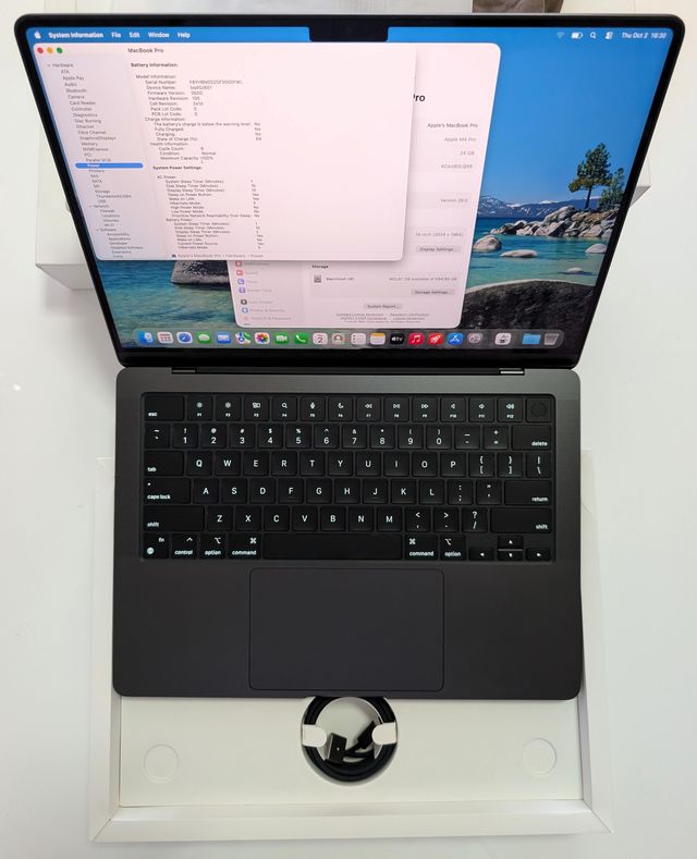 Apple MacBook Pro 14 M4 Pro 1TB 24GB Negro Nuevo