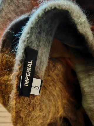 Sciarpa plaid rainbow