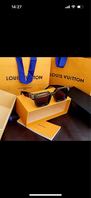 Gafas de Sol Louis Vuitton Negras y Doradas