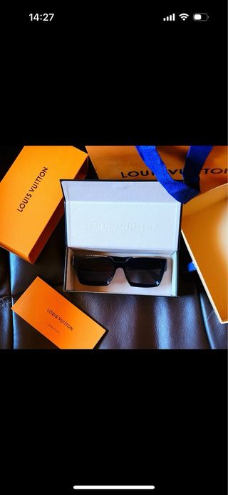 Gafas de Sol Louis Vuitton Negras y Doradas