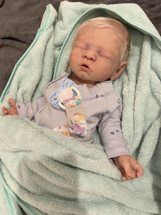 Baby reborn silicone boy