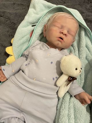 Baby reborn silicone boy