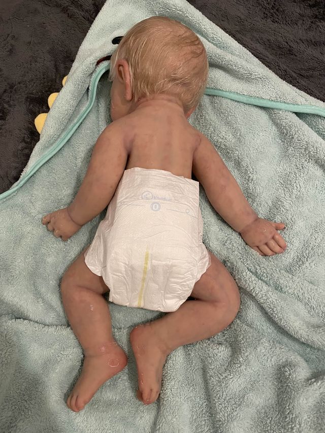 Baby reborn silicone boy