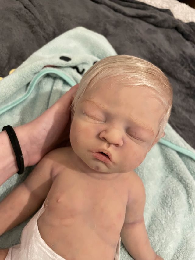 Baby reborn silicone boy