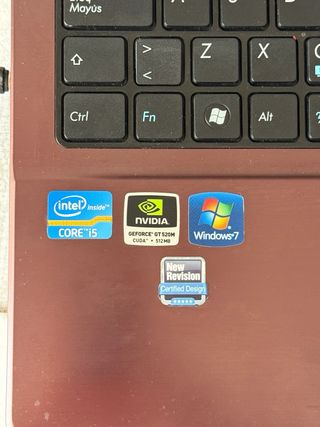 Portátil Asus A53S Intel Core i5