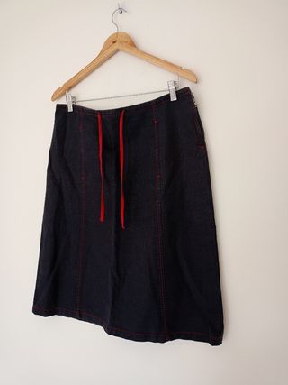 Gonna Max Mara misto lino Tg L