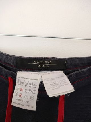 Gonna Max Mara misto lino Tg L