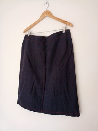 Gonna Max Mara misto lino Tg L