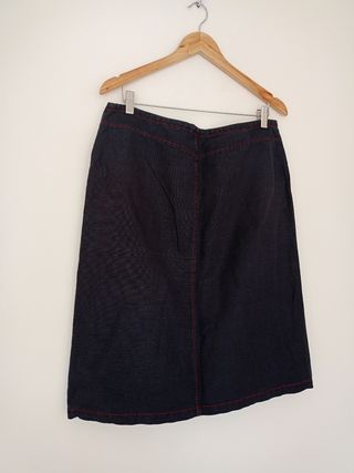 Gonna Max Mara misto lino Tg L