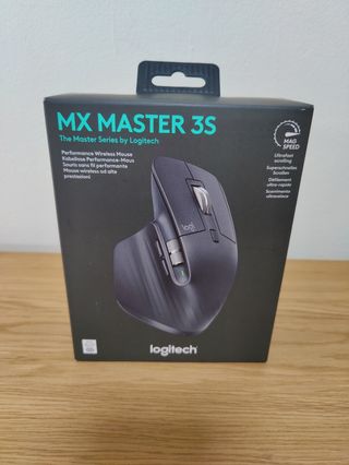 Logitech MX Master 3S Ratón Inalámbrico Negro