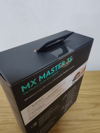 Logitech MX Master 3S Ratón Inalámbrico Negro