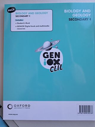 Biology & Geology 1º ESO. Student's book. GENiOX