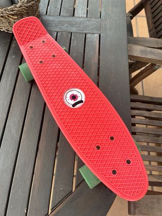 Monopatín rojo 55 cm