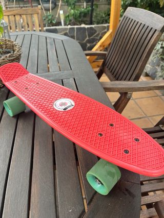 Monopatín rojo 55 cm