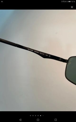 Gafas Ray-Ban de sol  rb3498 polarizadas y funda 
