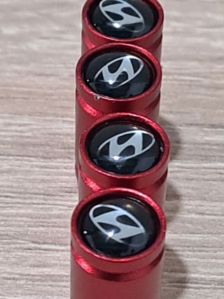 Tapones Válvula Hyundai Sports Rojos