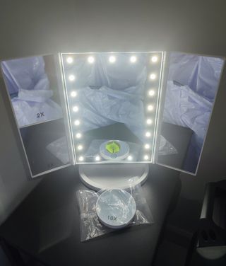 Espejo Mesa Luz LED