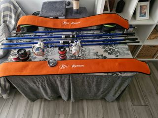 Equipo de pesca surfcasting