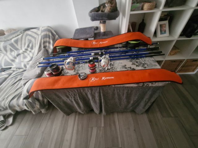 Equipo de pesca surfcasting