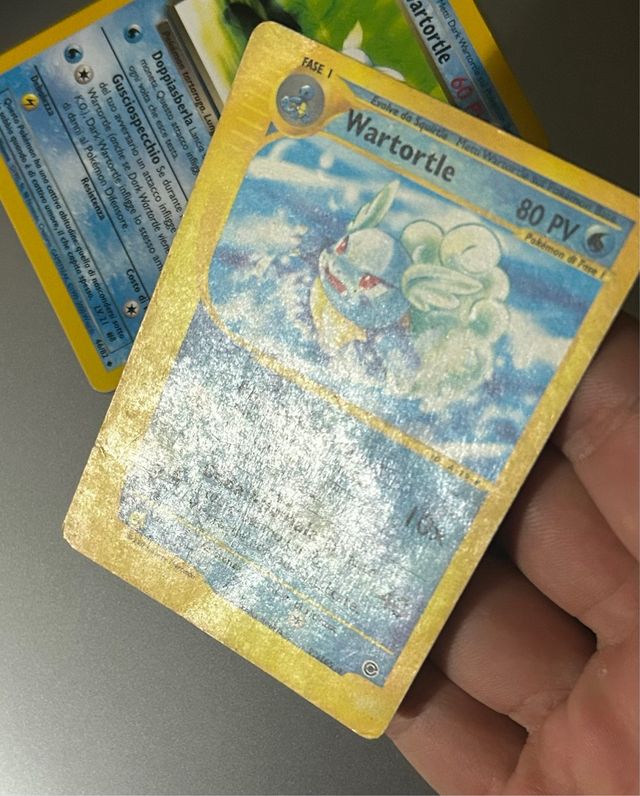 Carte Pokémon Wartortle (3 pezzi)