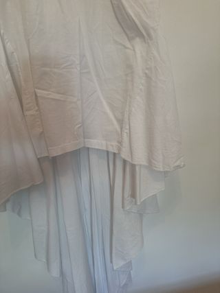 Vestido blanco talla única