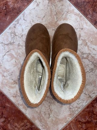 Botas marrones de invierno