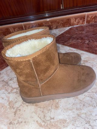 Botas marrones de invierno