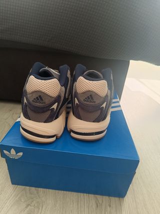 Zapatillas Adidas Deportivas Azul/Gris