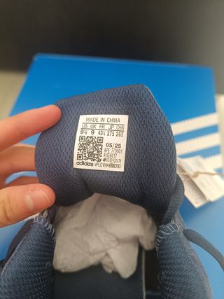 Zapatillas Adidas Deportivas Azul/Gris