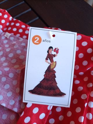 Traje Gitano Español Talla 2 años 
