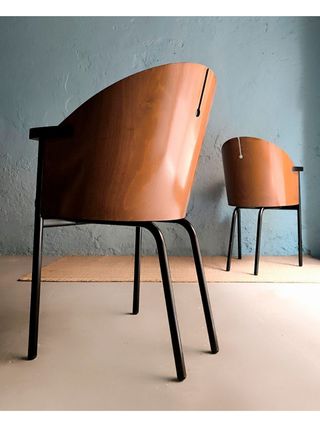4 sillas diseño italiano - Vintage 80s
