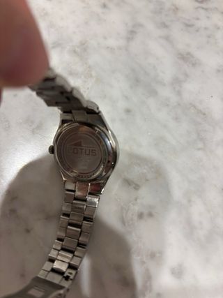 Reloj Lotus Plata