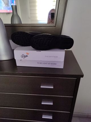 Zapatos de trabajo Dian negros