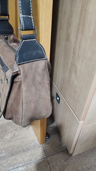 Bolso Piel Lopez Moreno Marrón
