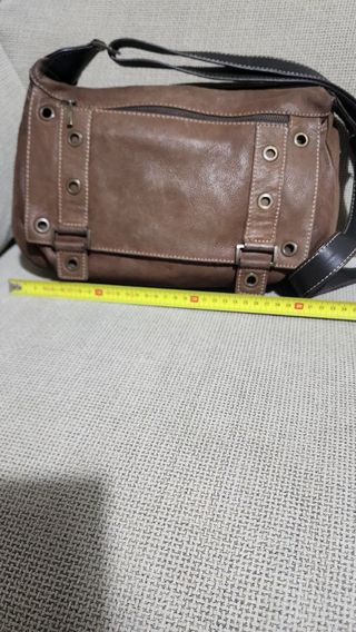 Bolso Piel Lopez Moreno Marrón