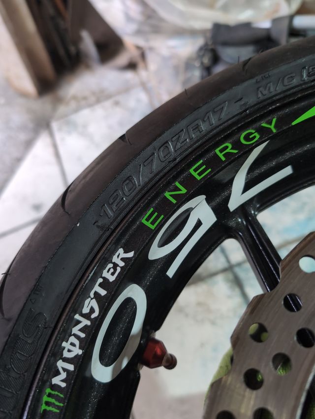 Cerchio anteriore Kawasaki Monster Energy