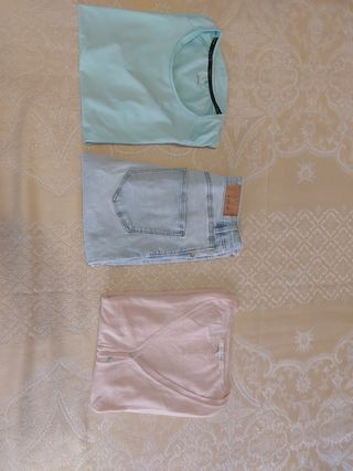 Lote Ropa Chica: Camiseta y Vaqueros