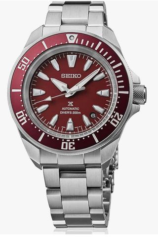 Seiko Prospex Samurai Rojo Automático