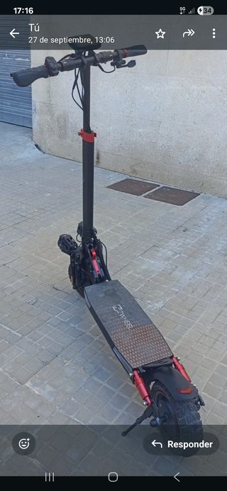 Patinete eléctrico ZWHEEL dual motor