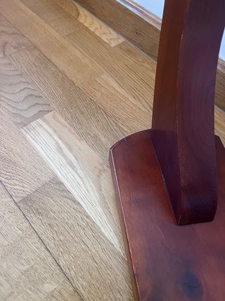 Soporte jamonero Huelva nogal góndola