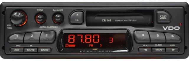 Autoradio VDO CR 169 Cassette Deck
