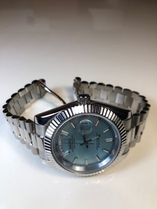 Seiko Mod - DayDate Azul “Ice Blue”