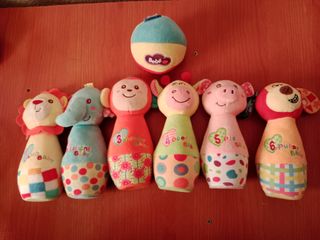 Lote peluches bebé animales - juguete 